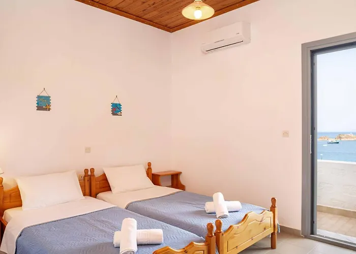 Apolafsis شقة فندقية Grikos Bay (Patmos)